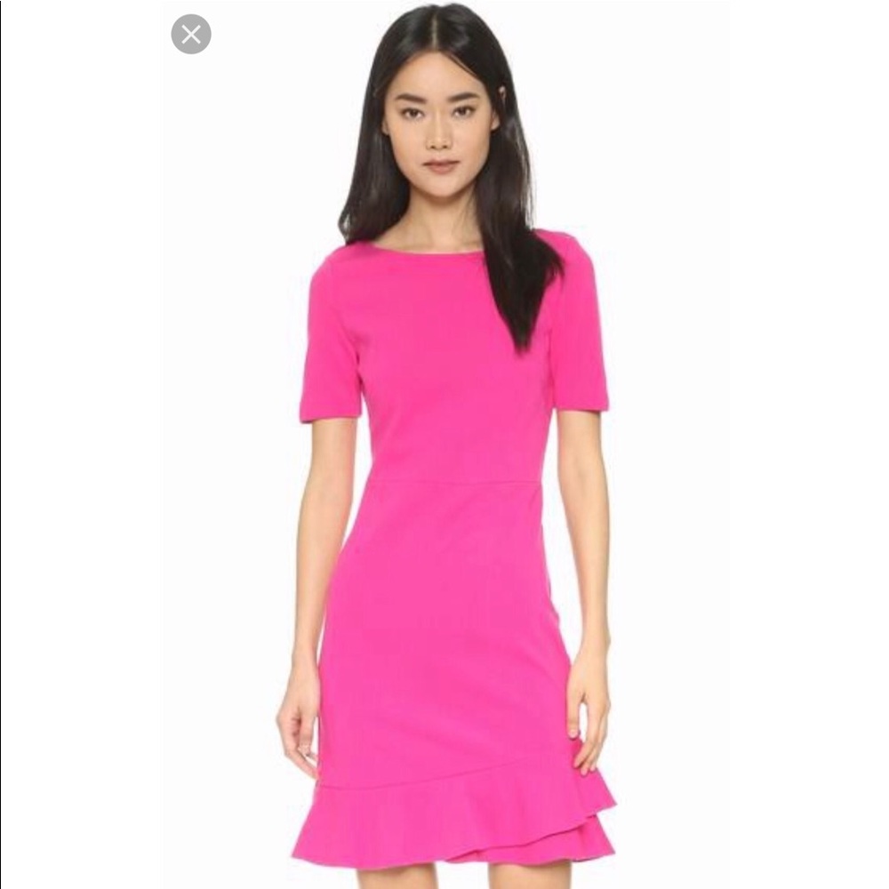 Pink DVF dress